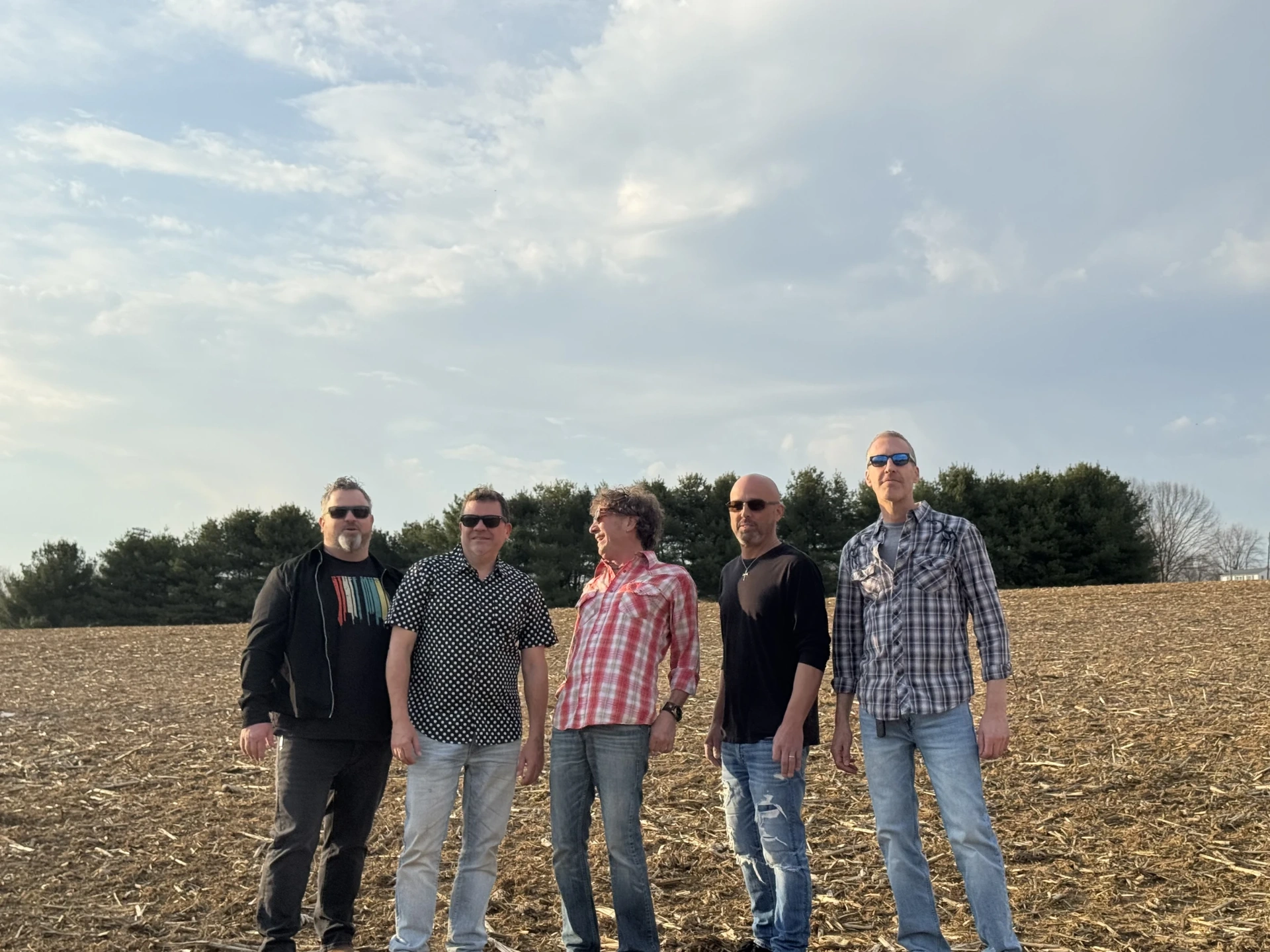 The Aardvarks band photo for press use